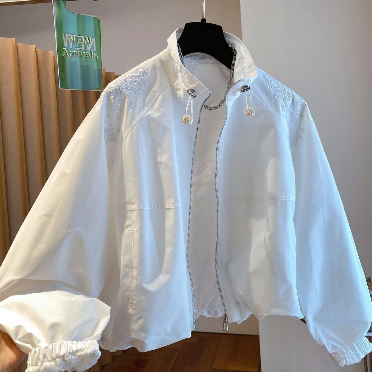 Crew Clothing Summer Jacket - Giacca Protettiva Solare Donna Moda Primavera