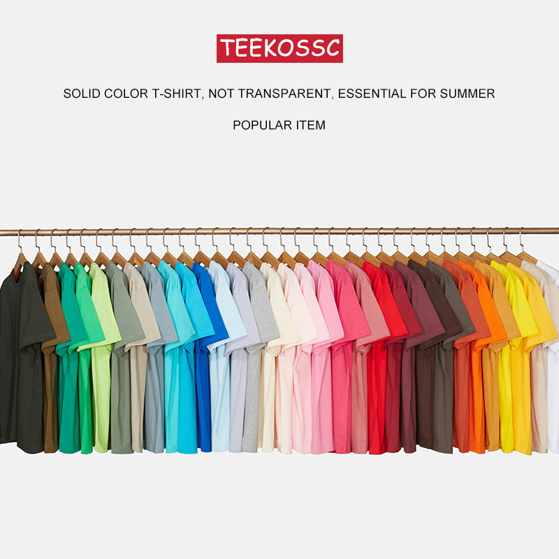 Summer Clothing Brands For Women - Magliette larghe in cotone solido Uomo