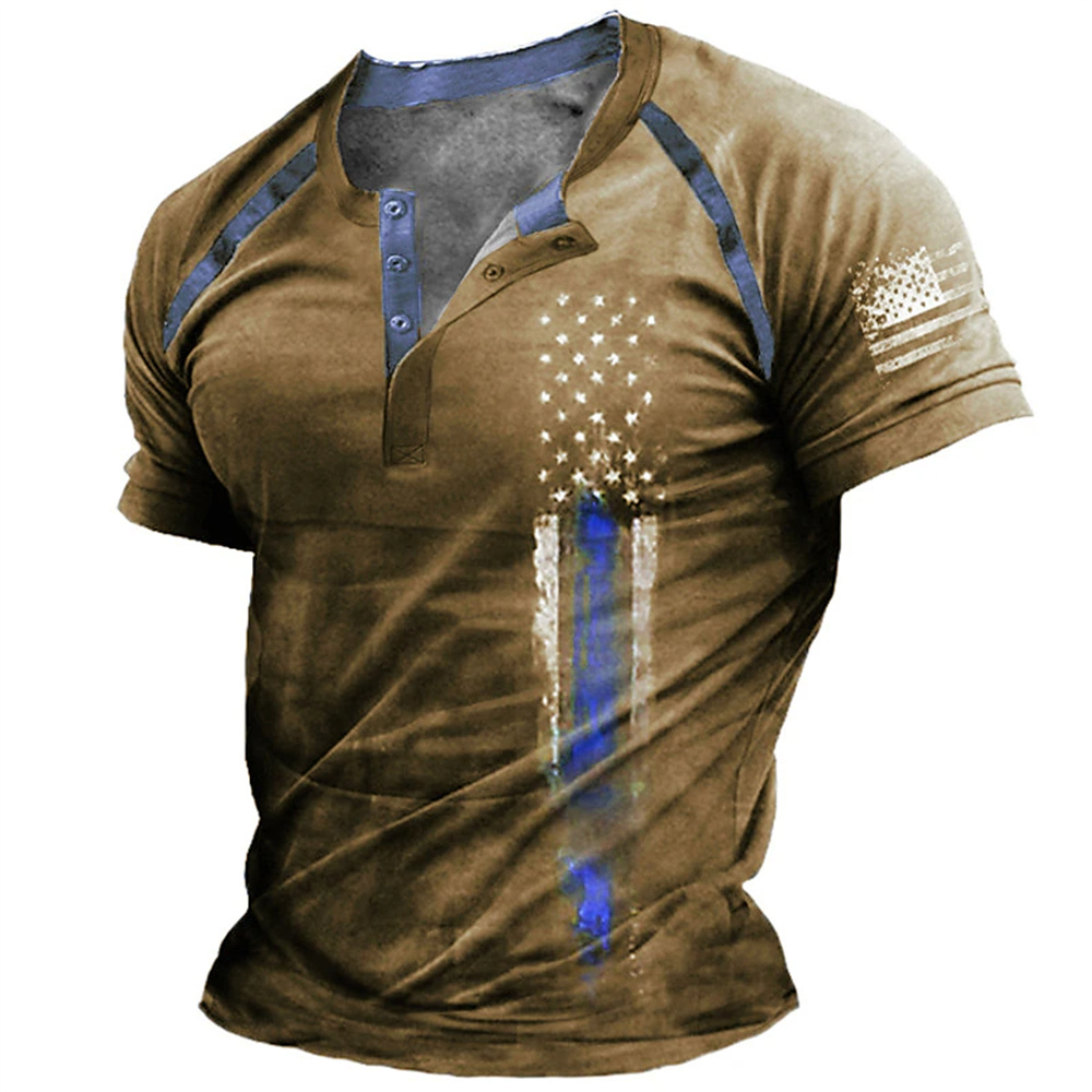 Summer Clothing Guys - Divertente Maglietta Henry con Stampa 3D
