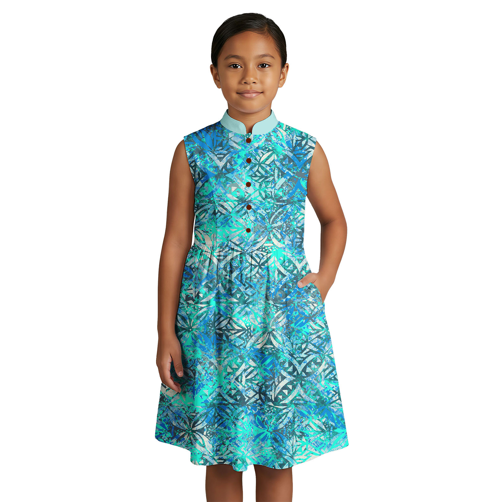 Summer Loving Kids Clothing - Abito Midi da Spiaggia per Bambine,