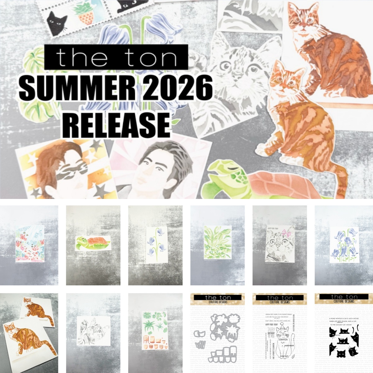Summer Clothing Release - Rilascio agosto 2026: Fustelle in metallo