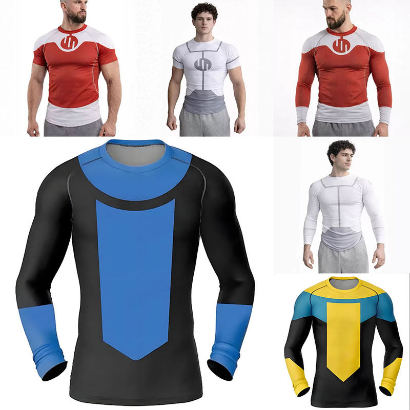 Rash Guard Long Sleeve - Nuova Maglietta Rash Guard Invincibile per