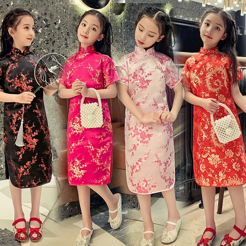 Summer Clothing Baby Girl - Abiti Estivi per Bambine Stile Cheongsam