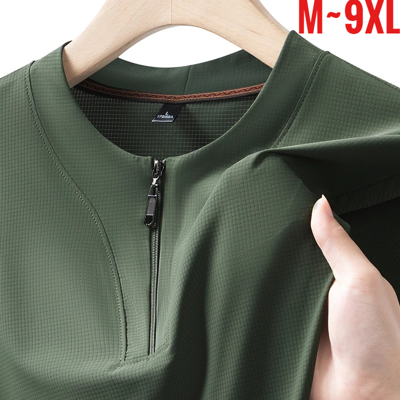 Summer Clothing Guys - Maglietta Henley da uomo taglia 9XL