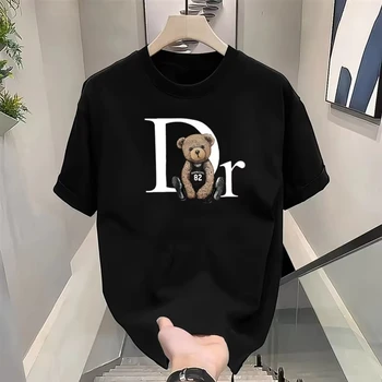 Summer Clothing Brands For Women - T-shirt di Lusso con Stampa Orsetto
