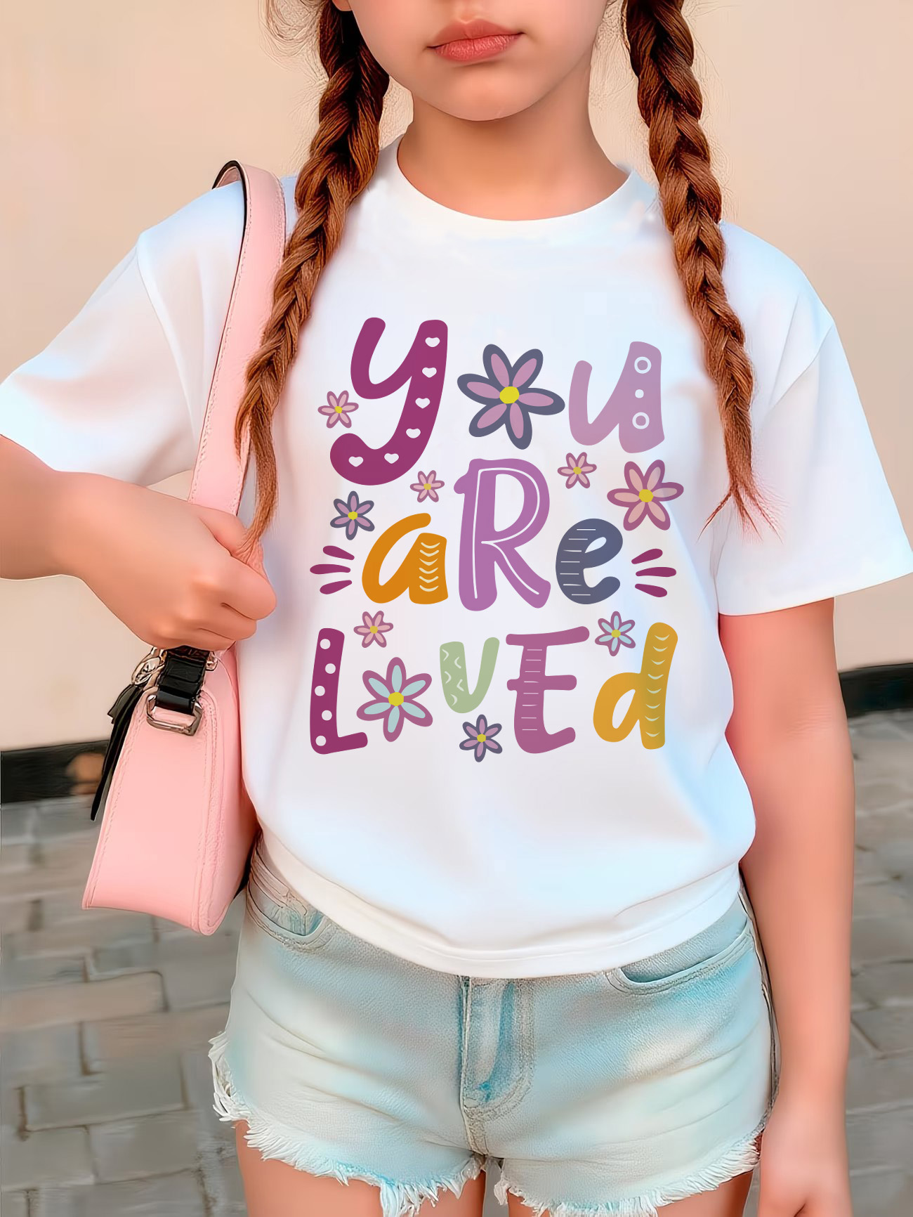 Summer Loving Kids Clothing - T-shirt con design You Are Love