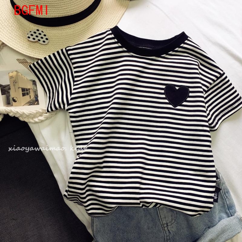 Summer Loving Kids Clothing - T-Shirt a maniche corte a righe