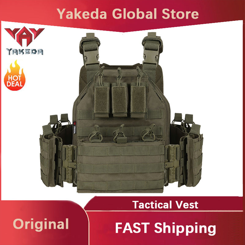 YAKEDA Gilet tattico 1000D Pol - Summer Clothing Release recensione e prezzo