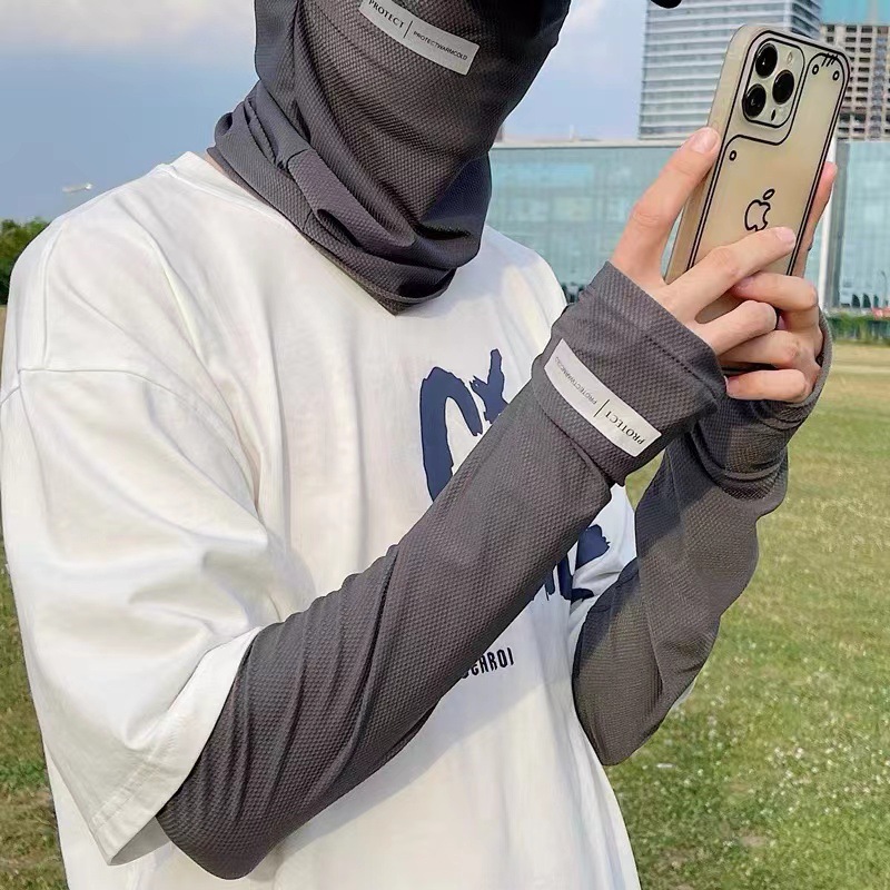 Manicotti Solari UV da Uomo, M - Rash Guard Long Sleeve recensione e prezzo