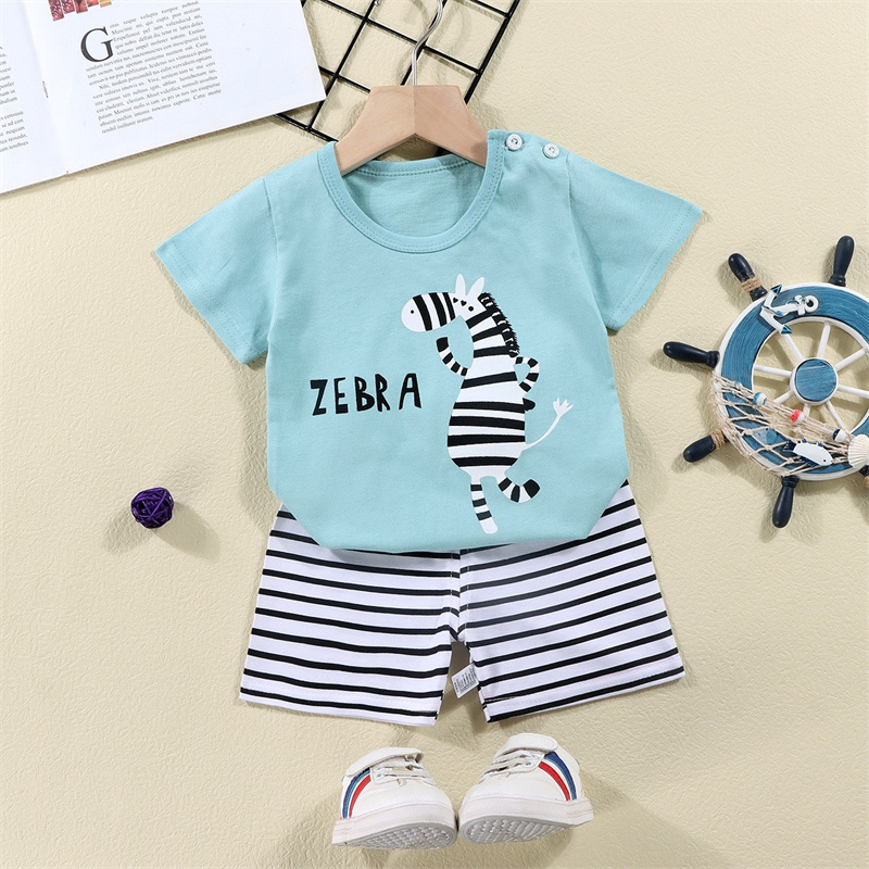 T-shirt in cotone + pantalonci - Summer Clothing Baby Girl recensione e prezzo