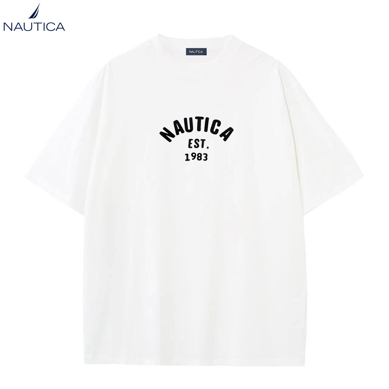 T-shirt Nautica in cotone con  - Summer Clothing Brands For Women recensione e prezzo