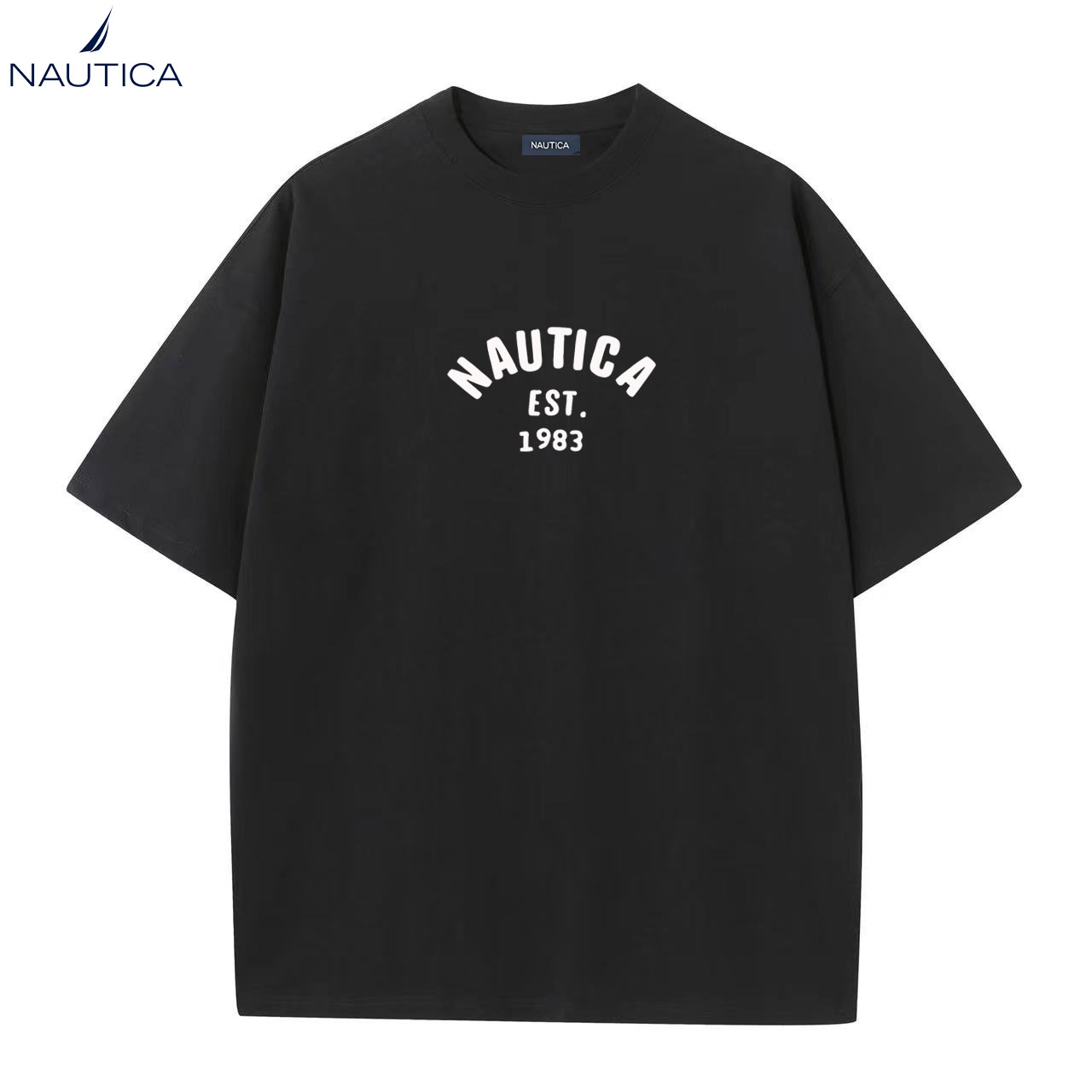 T-shirt Nautica in cotone con  - Summer Clothing Brands For Women recensione e prezzo