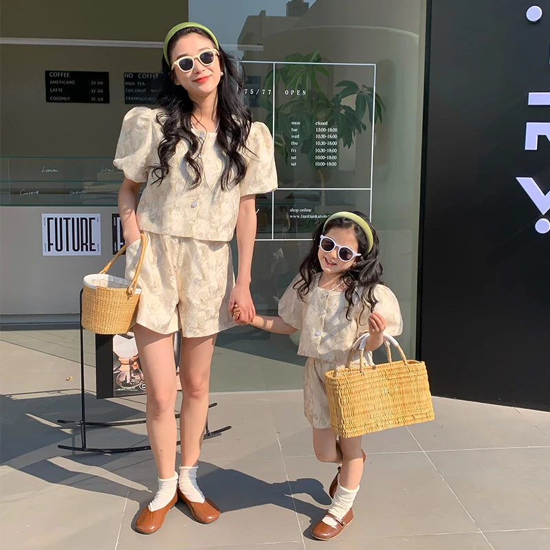 Mamma e figlia uguali set vest - Summer Clothing Baby Girl recensione e prezzo