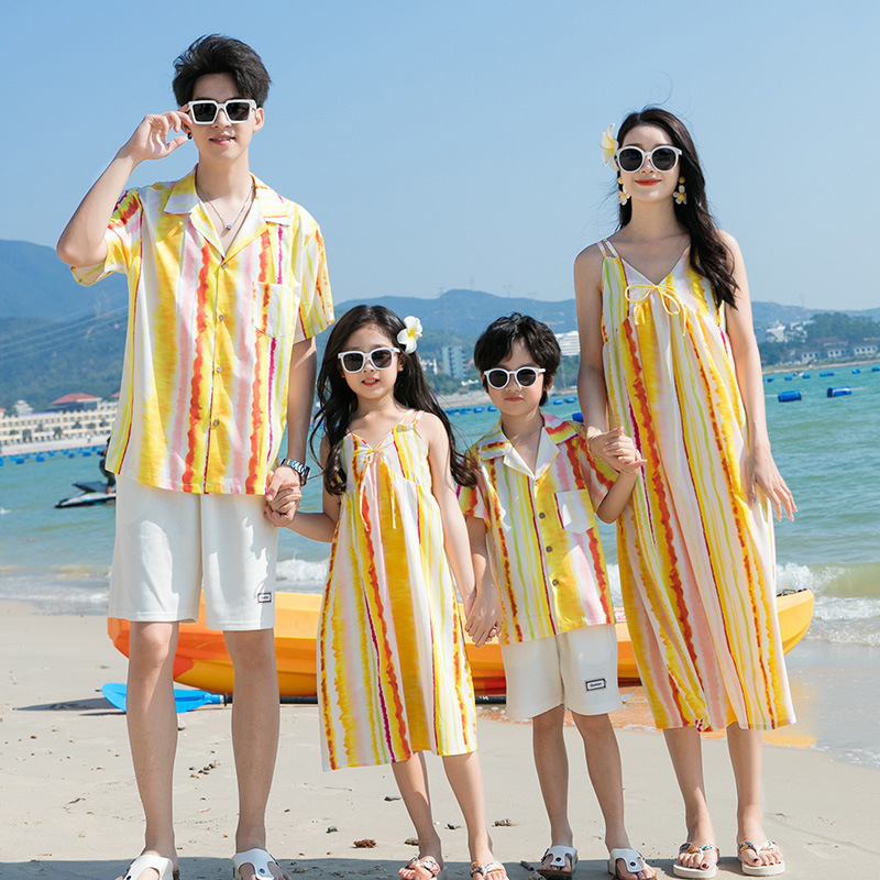 Coppia Beach Look Family Vacat - Summer Clothing Resort recensione e prezzo