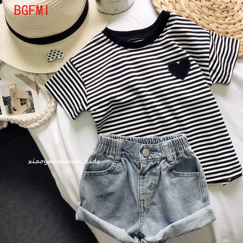 T-Shirt a maniche corte a righ - Summer Loving Kids Clothing recensione e prezzo
